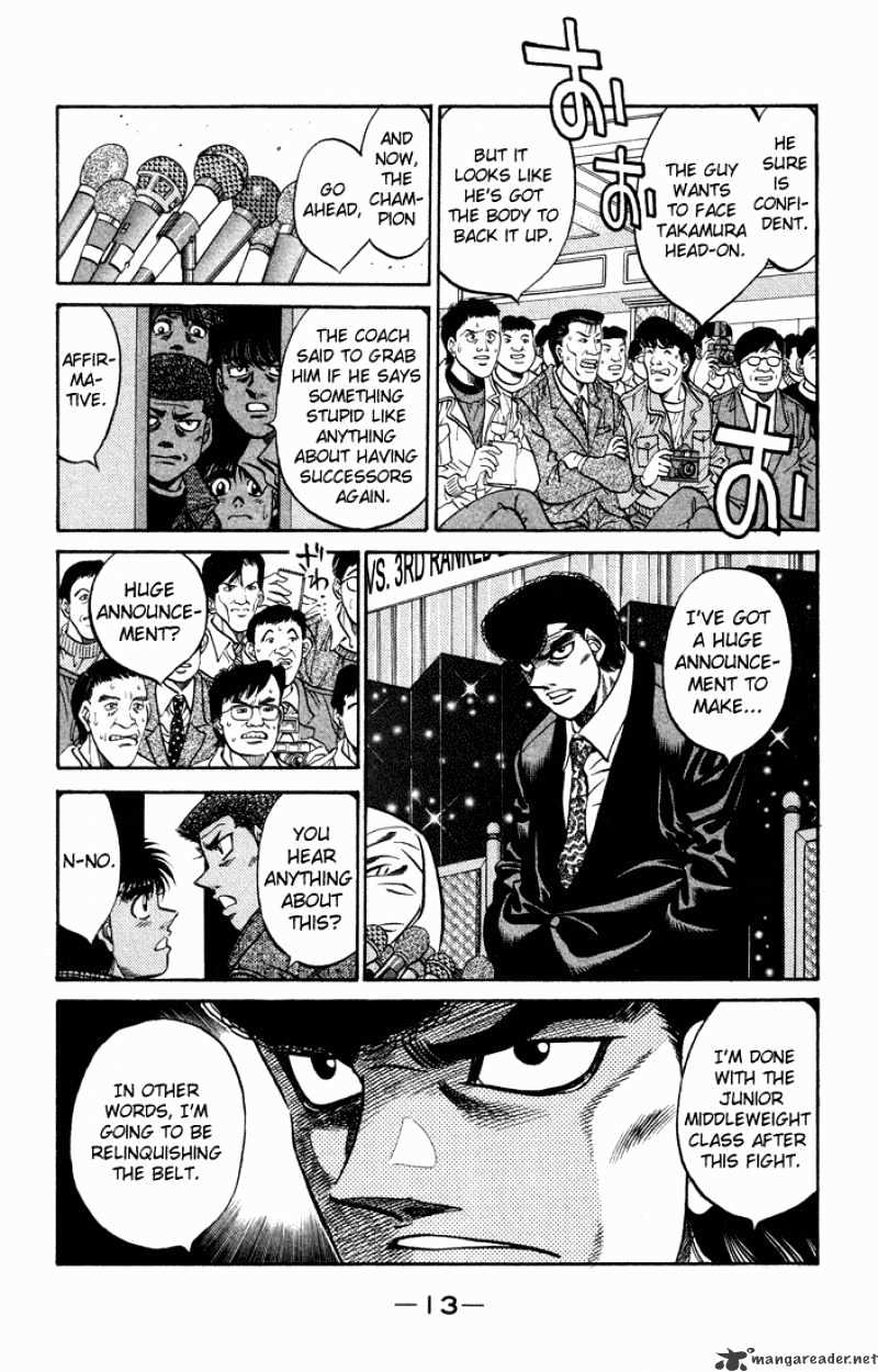 Hajime no Ippo: Fighting Spirit, Chapter 463 image 11